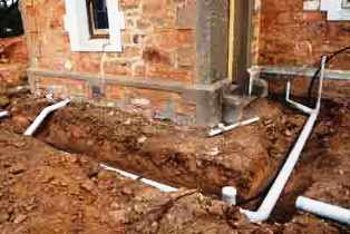 outside drainage Hayes